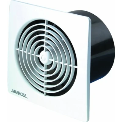 Image of Manrose 100mm Low Profile Standard Flush Extractor Fan