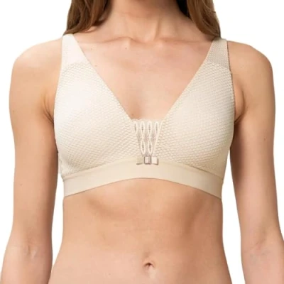 Image of Triumph Women&#039;s Aura Spotlight N Bra, Opaque, Creamy Dream, 32B
