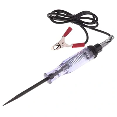 Image of DC 6V/12V/24V Auto Truck Car Electrical Circuit Continuity Tester Test Light Pen Tool with Indicator