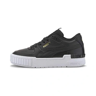 Image of PUMA Women&#039;s CALI Sport WN S Sneaker, Black White, 3.5 UK