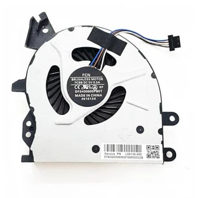 Image of Fleshy Leaf CPU Cooling Fan Replacement for HP ProBook 450 G4 455 470 NS65B00 15M23 905774 001 4 pin