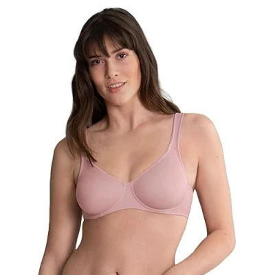 Image of Anita Rosa Faia Twin Wired Bra (40D, Rosewood)