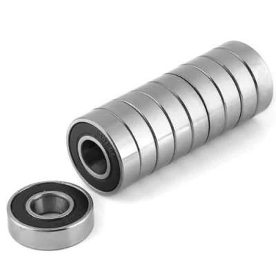 Image of Sealed Ball Bearing, 10 PCS 6001 2rs Multi use Rubber Deep Groove Bearings 12x28x8mm/0.47x1.10x0.31in (10)