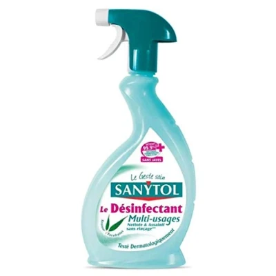 Image of Sanytol Spray Disinfectant Multi Purpose Eucalyptus Scent 500ml (Pack of 3)