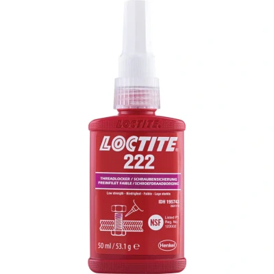 Image of Loctite Threadlocker, Low Strength, 50ml