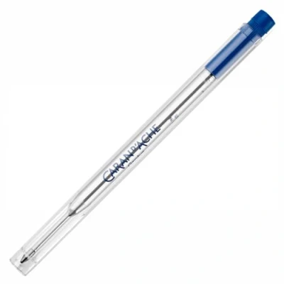 Image of Caran d&#039;Ache Goliath Ball Pen Refill Cartridges Medium Blue