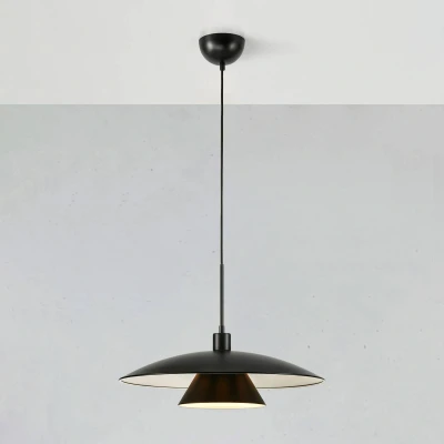 Image of Markslöjd Millinge pendant light black, metal, Ø 50 cm