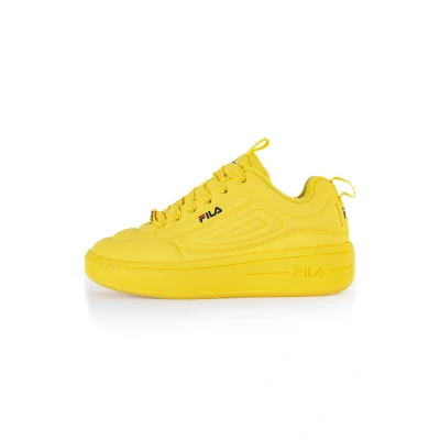 Image of Fila Super Bubble Trainers, Women&#039;s, Size: 3.5, Yellow Synthetics