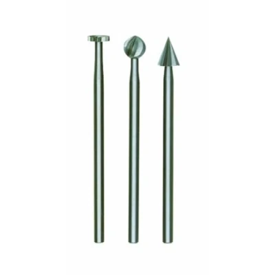 Image of Proxxon 28720 Set of Tungsten vanadium precision cutters, 3 pcs., 13/64&quot;