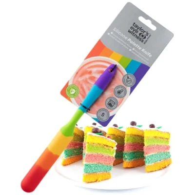 Image of Taylor&#039;s Eye Witness Mini Rainbow Silicone Palette Knife