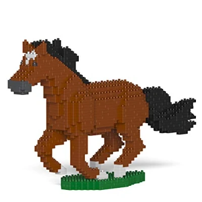 Image of JEKCA Horse 01S M01 Plastic Building Blocks Age 14+