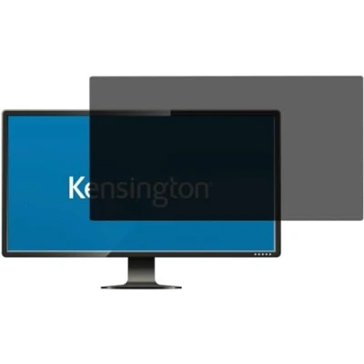 Image of Kensington Monitor Screen Privacy Filter 21.5 Inch, 16: 9, LG, ViewSonic, Samsung limits viewing angle supporting GDPR compliance, reduced blue light via anti glare coating