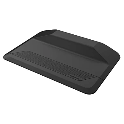 Image of Fellowes ActiveFusion Anti Fatigue Standing Mat Ergonomic Sit Stand Desk for Use in Work or the Home Environment H8.9 x W95.5 D61cm Black