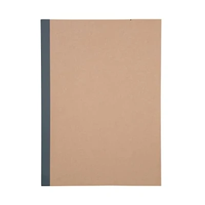 Image of Muji recycled paper notebook, beige, A4