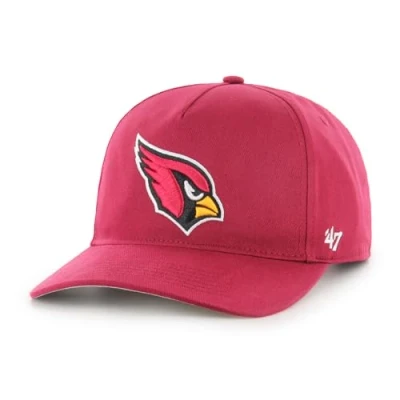 Image of 47 NFL Arizona Cardinals Hitch RF Unisex Baseball Cap, Adjustable Snapback Strap, Team Logo, Colour Dark Red