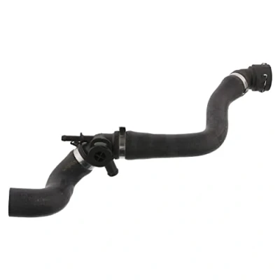 Image of 1J0122101S Radiator Hose FEBI BILSTEIN 36093 with intermediate pipe VOLKSWAGEN: Golf 4, 4 Variant