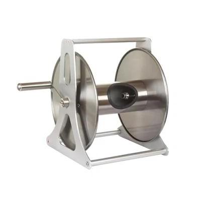 Image of Flopro Professional Stainless Steel Metal Hose Reel