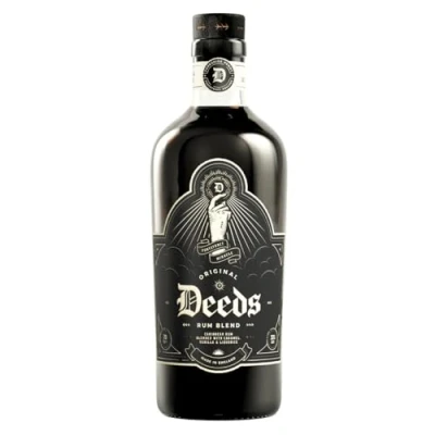 Image of Original Deeds Caramel, Vanilla &amp; Liquorice flavoured black rum 70cl