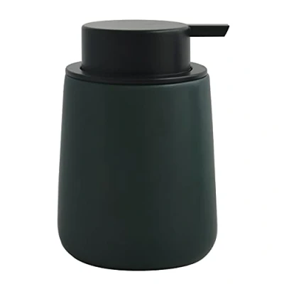 Image of MSV Maonie Ceramic Liquid Soap Dispenser 300 ml Matt Dark Green, Standard