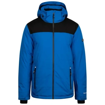 Image of Trespass Mens Padded Jacket With Zip Off Hood and Zipped Pockets Christopher