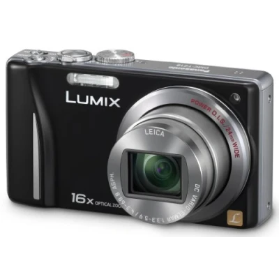 Image of Panasonic Lumix DMC TZ18EG K Digital Camera 14 Megapixels 16x Optical Zoom 7.5 cm (3 Inch) Display Image Stabilised Black (Renewed)