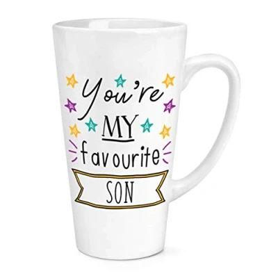 Image of You&#039;re My Favourite Son Stars 17oz Large Latte Mug Cup