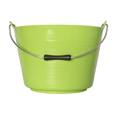 Image of Red Gorilla Horse Feeding Bucket (22L) (Pastel Green)