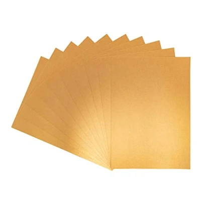 Image of Centura Metallic Single Colour 10 Sheet Pack Copper, Cardstock, 34.4 x 22.5 0.5 cm