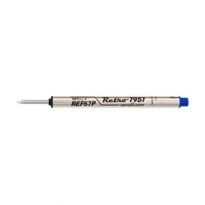 Image of Retro 1951 Retro51 Tornado Roller Ball Ink Refills Blue 3 pack (REF57PB)
