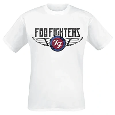 Image of Band Monkey Foo Fighters Unisex T Shirt Flash Wings