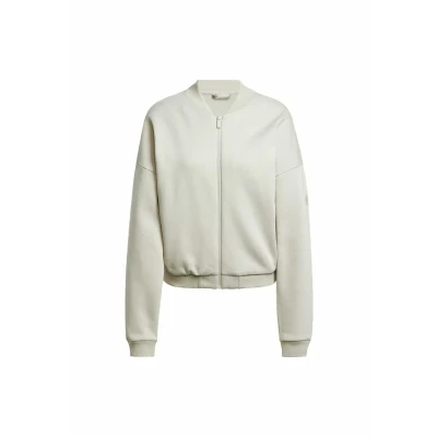 Image of adidas Women&#039;s ESSENTIALS CONTEMPORARY LOGO BOMBER JACKET, Wonder Alumina, XS