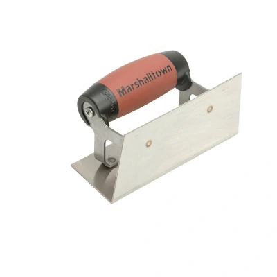 Image of Marshalltown 65SSD Stainless Steel Internal Corner Trowel Square DuraSoft Handle