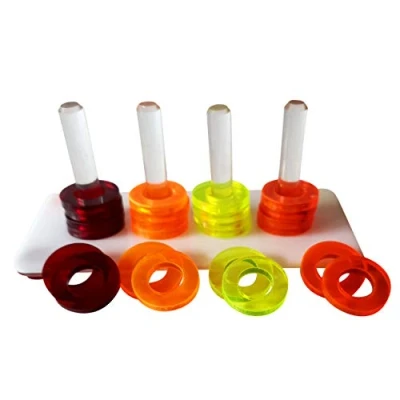 Image of Ring Stacker Puzzle Parrot Toy Medium