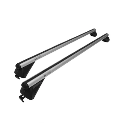 Image of WAXACAR Aluminium Lockable Roof Rail Railing Rack Bars Compatible For Cars With Flush Profiled Rails TUV/GS Tested (1.2 Meters)