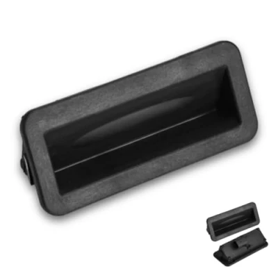 Image of Trunk Switch, Aramox Car Boot Tailgate Rear Door Release Switch Opening Push Botton Fit for Ford Fiesta 2008 2012 1748915 6M5119B514AD Mondeo Accessories