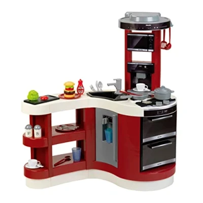 Image of Theo Klein 7101 Miele Wave Spicy kitchen I Lovingly equipped with modern play equipment Incl. Hamburger set Toys for children aged 3 and over