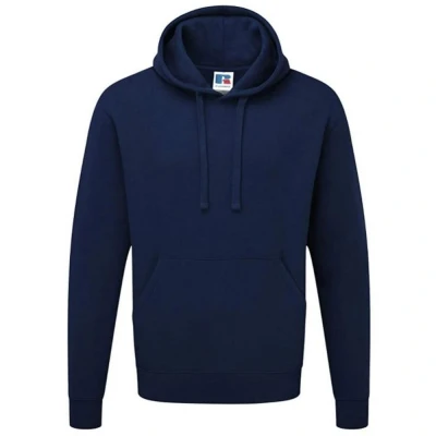 Image of Russell Athletic Colour Mens Hooded Sweatshirt / Hoodie (French Navy) Multicolour Size X Small