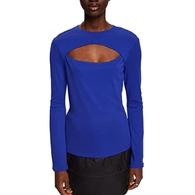 Image of ESPRIT Women&#039;s 122cc1k306 T Shirt, 415/Ink, Large