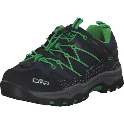 Image of CMP Rigel Low Trekking Shoes Kids WP, B.Blue Gecko, 6.5 UK