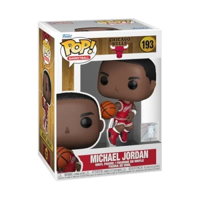Image of Funko Pop! NBA: Bulls Rookie Season Michael Jordan Collectable Vinyl Figure Gift Idea Official Merchandise Toys for Kids &amp; Adults Sports Fans Model Collectors and Display