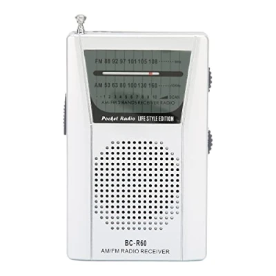 Image of VBESTLIFE Pocket AM FM Radio,Portable Radio for Outdoor Home Emergency,FM Portable Music Player