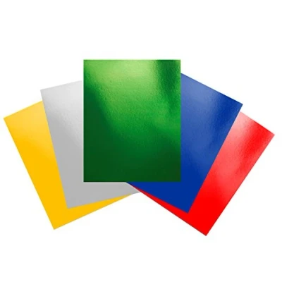 Image of House of Card &amp; Paper A5 240 GSM Foil Assorted Colours (Pack 12 Sheets), HCP42