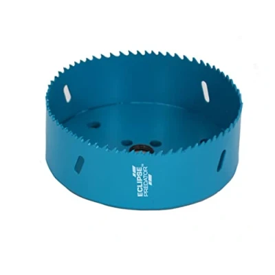 Image of Eclipse Professional Tools EBVP 127 127mm Predator HSS Bimetal Holesaw, Exceptional Cutting Performance on Steel, Cast Iron, Brass, Bronze, Aluminium, Plastic and Woods, Arbor Not Supplied