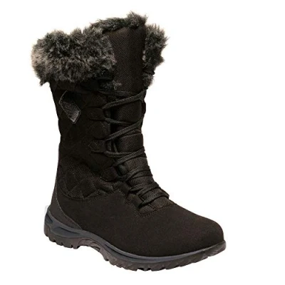 Image of Regatta Womens Ldy Newley Thermo Black/Briar EU42/UK8