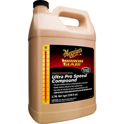Image of Meguiar&#039;s Mirror Glaze 110 Professional Ultra Pro Speed Compound 3.79L M11001