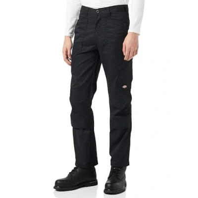 Image of Dickies Trousers for Men, Action Flex Pants, Technology, Black, 28W/34L