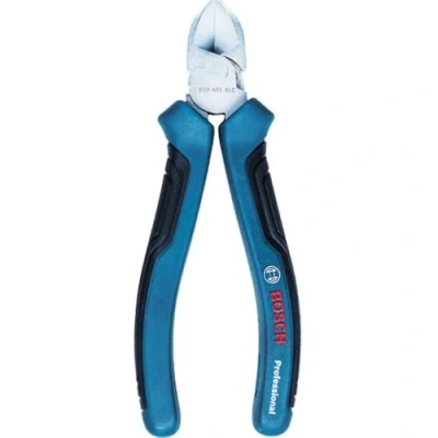 Image of Bosch Professional 160 mm Side Cutters (Chrome Vanadium Steel, Rubberised Grip Surface)