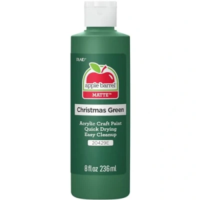 Image of Apple Barrel Acrylic Paint in Assorted Colors (8 Ounce), 20429 Christmas Green