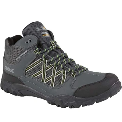 Image of Regatta Mens Edgepoint Waterproof Walking Boots 12 UK Blue