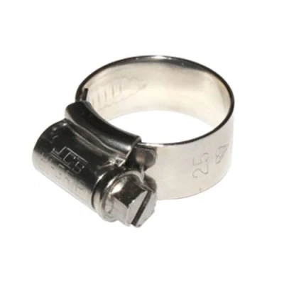 Image of 5 x JCS HI GRIP HOSE CLIPS SIZE 25 STAINLESS STEEL 17 25mm JUBILEE TYPE OX
